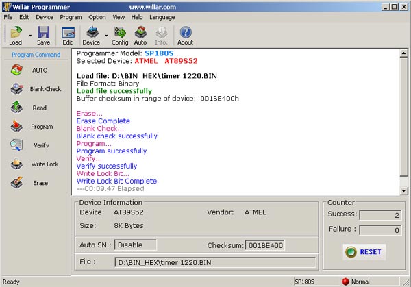 Minh họa phần mềm